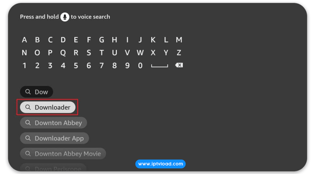 click on downloader